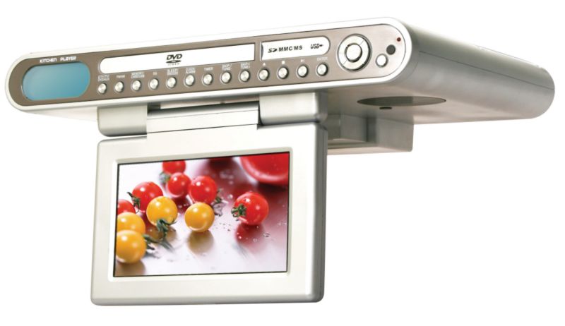 Under Cabinet 848221 Digital Flip Down TV With DVD