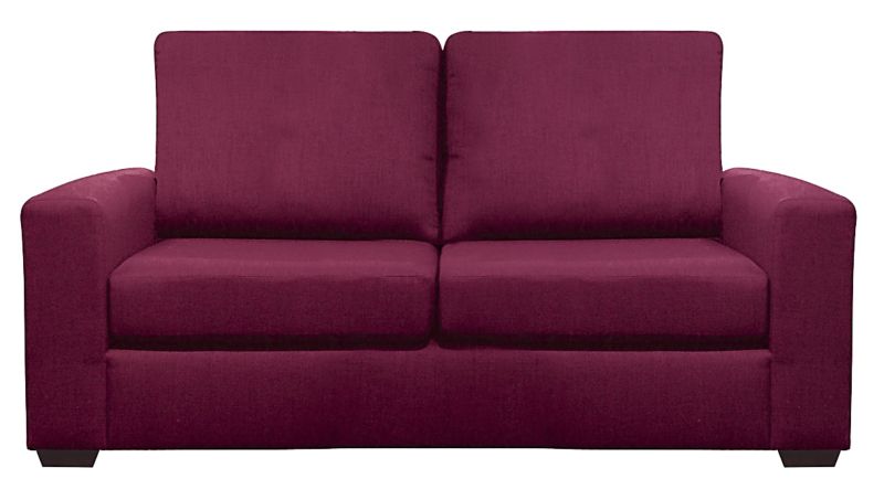 Ruby Large 2 Seater Sofa Plum Glamour Velvet