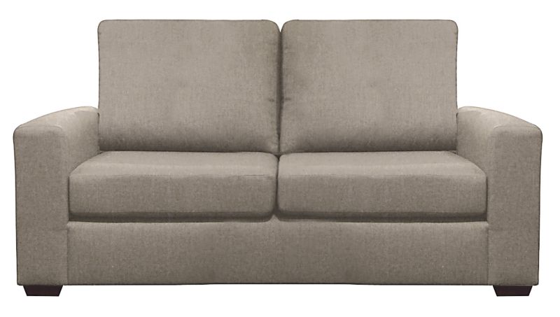 Ruby Large 2 Seater Sofa Stone Glamour Velvet