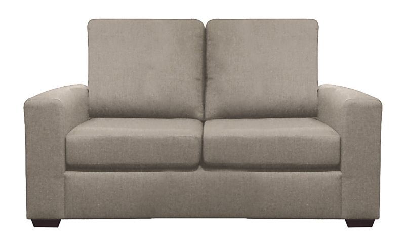 Ruby 2 Seater Sofa Stone Glamour Velvet