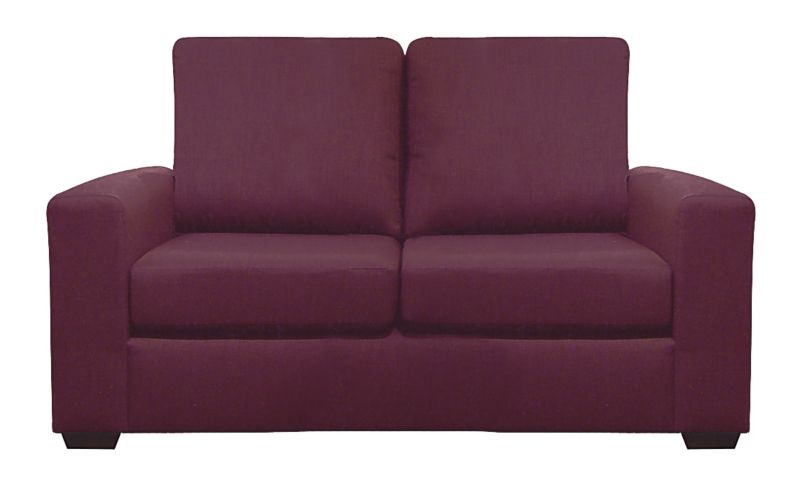 Ruby 2 Seater Sofa Plum Metro Chenille