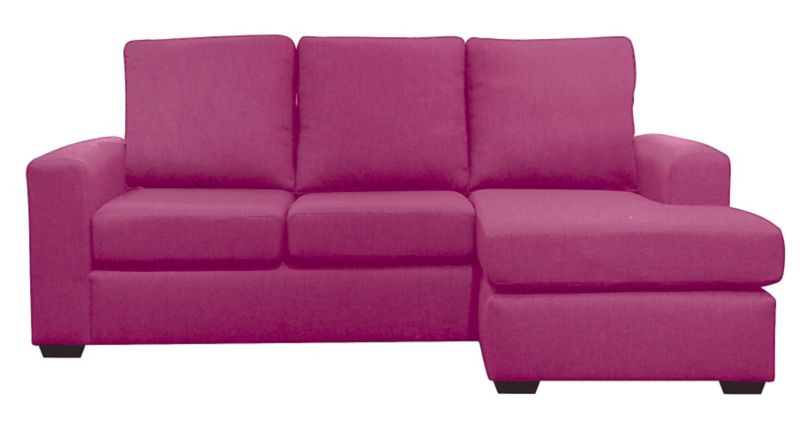 Ruby Corner Group (reversible) Pink Plain Weave