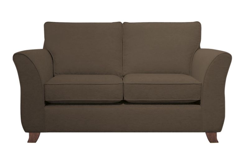 Ella Large 2 Seater Sofa Mink Glamour Velvet