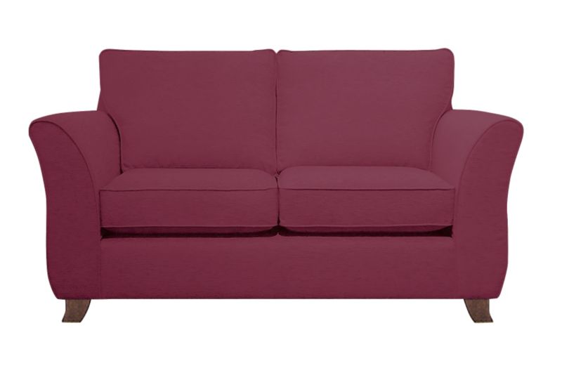 Ella Large 2 Seater Sofa Plum Glamour Velvet