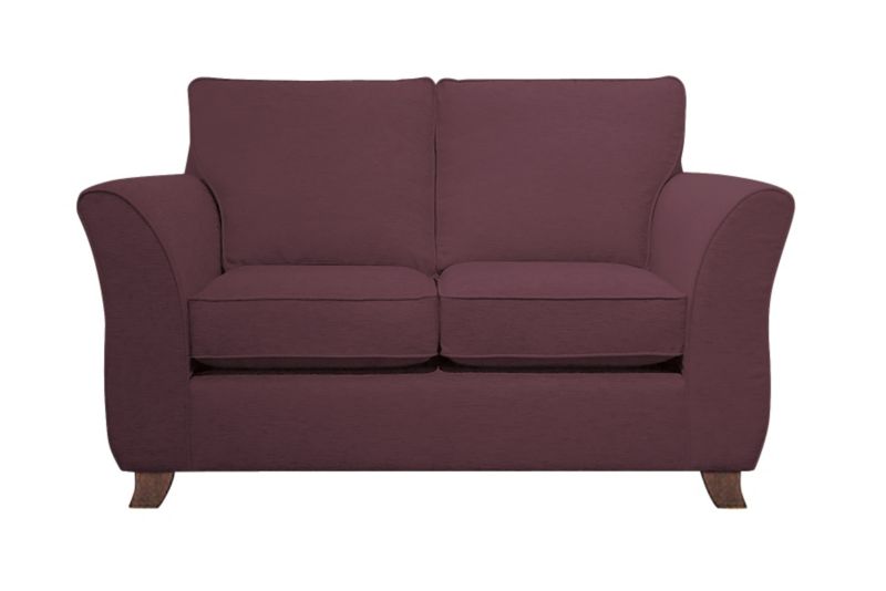 Ella 2 Seater Sofa Plum Metro Chenille