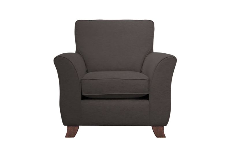 Ella Armchair Grey Chenille