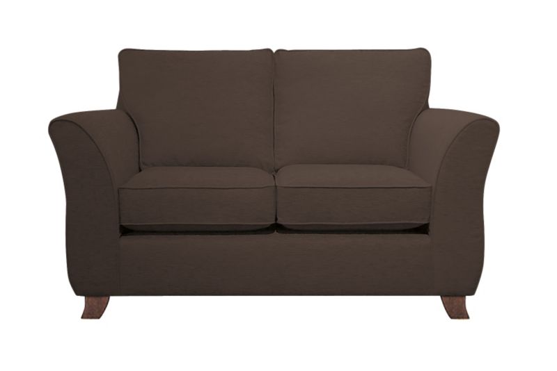 Ella 2 Seater Sofa Chocolate Leather