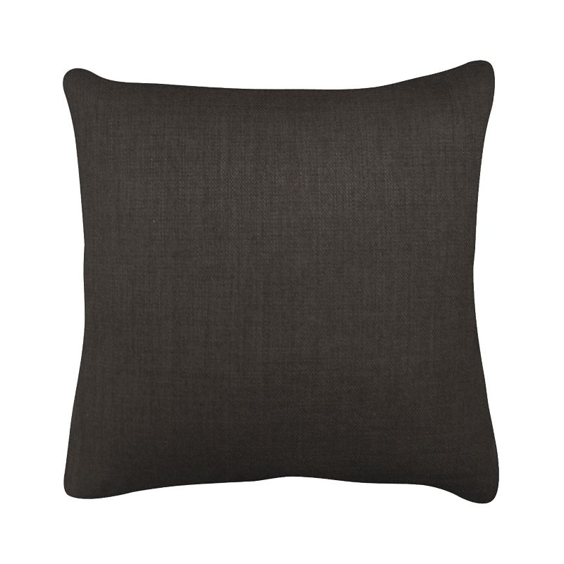 Scatter Cushion Charcoal Plain Weave