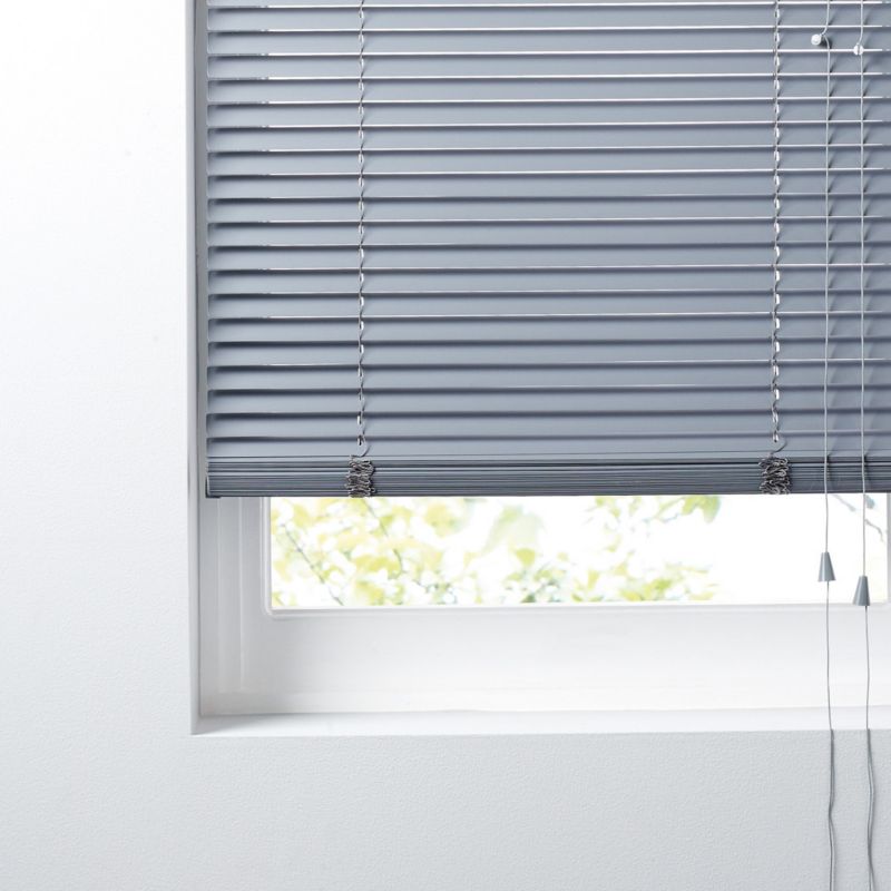 Concordi PVC Grey Venetian Blind 25mm (120x180cm)