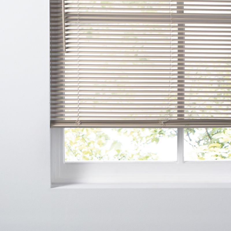 Colours Concordi PVC Taupe Venetian Blind 25mm (120x180cm)