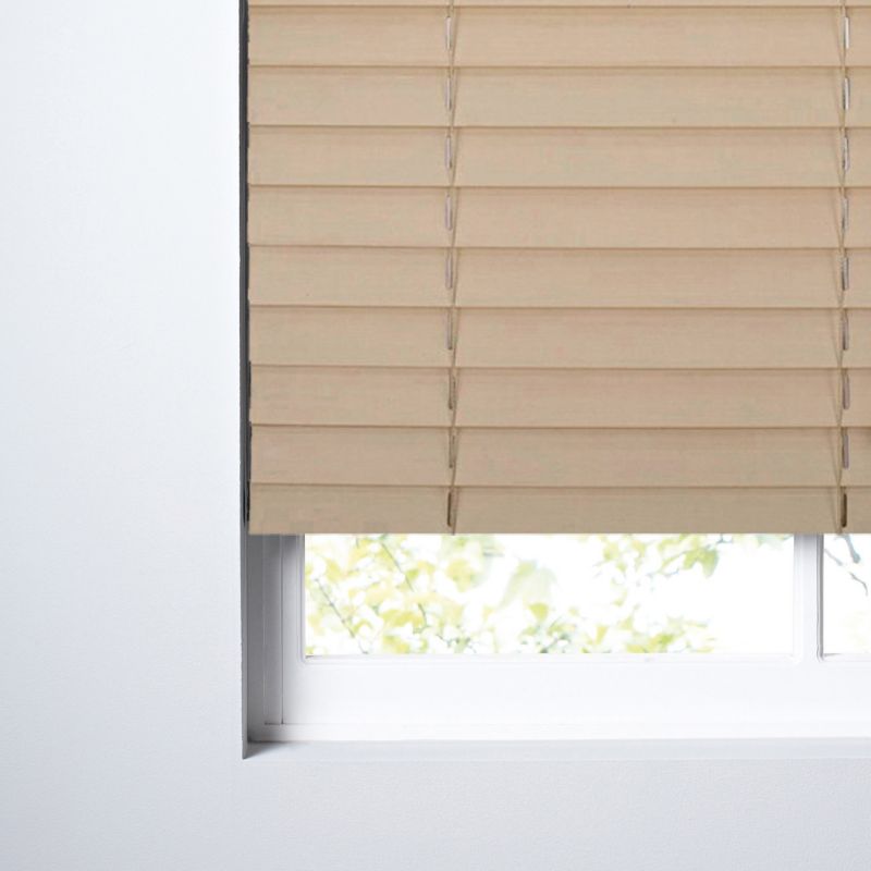 Colours Marco Wooden Venetian Blind 50mm in Cream