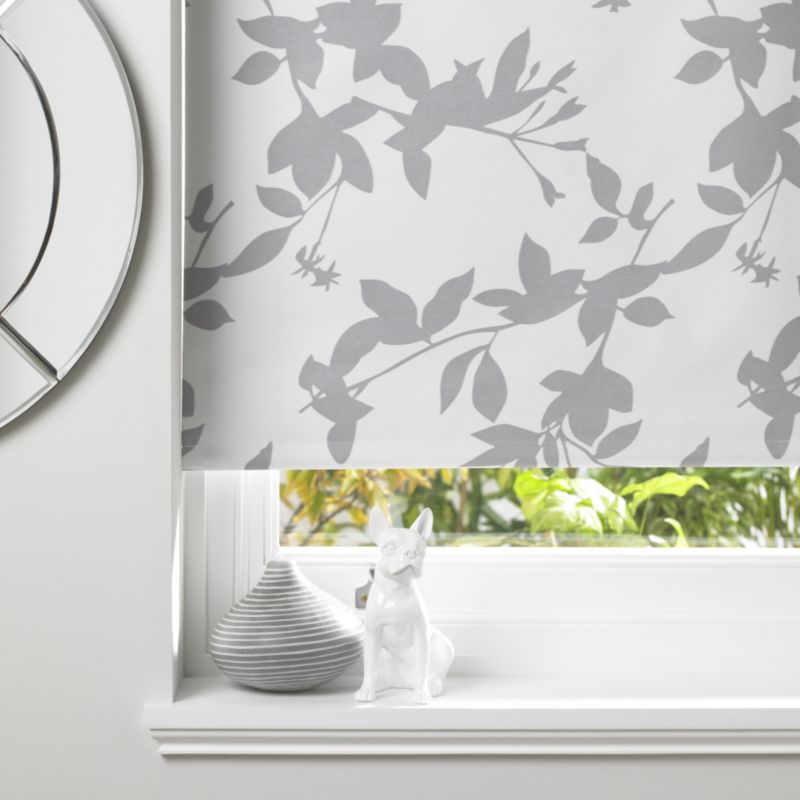 Colours Pheacia Patterned Black Out Roller Blind in