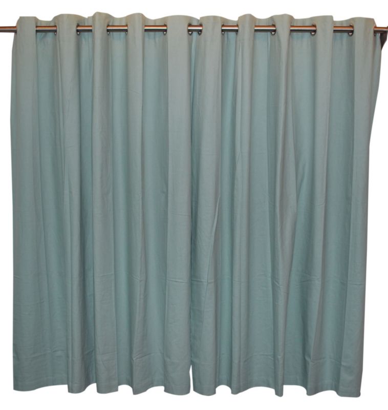 Zen Oural Eyelet Curtains, 117×137cm