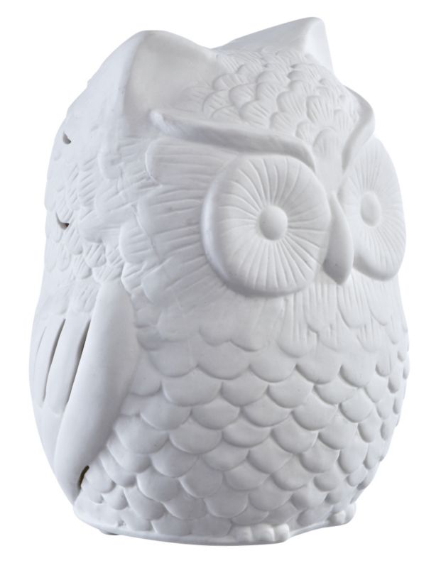Colours Nox Ceramic Owl Table Lamp