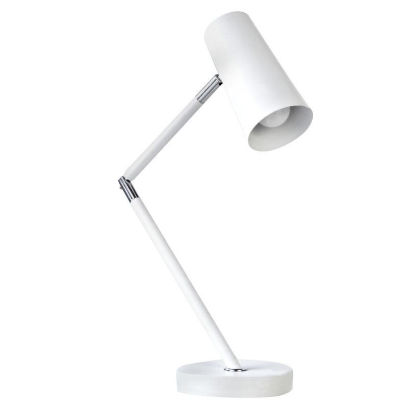 Colours Manon White Desk Lamp