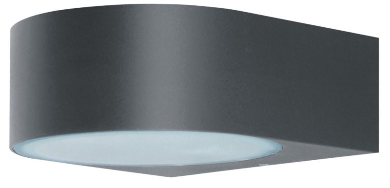 Blooma Lalande Outdoor Wall Light in Charcoal