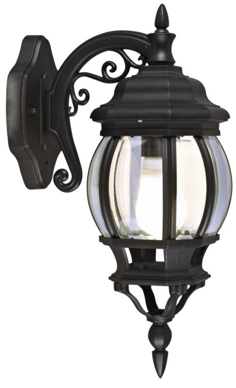 Canterbury Black Wall Light