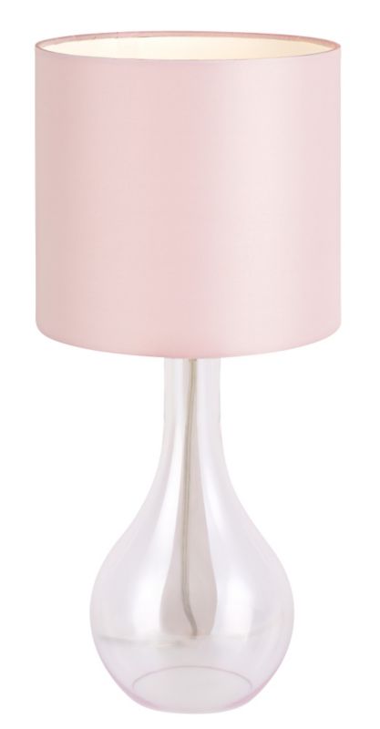 Delphinus Iridescent Pearl Effect Glass Table Lamp
