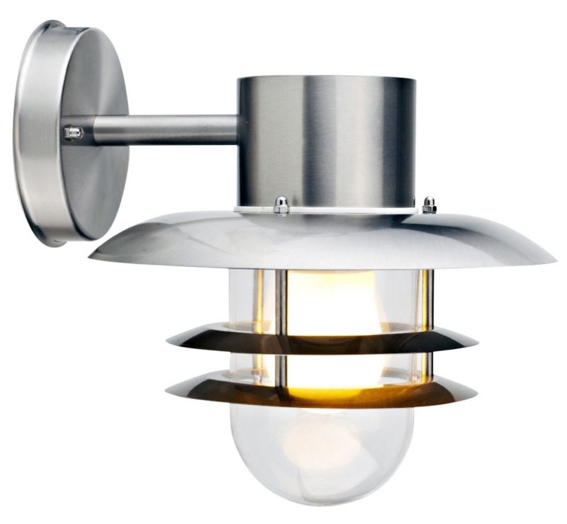 Blooma Minos Stainless Steel Wall Light