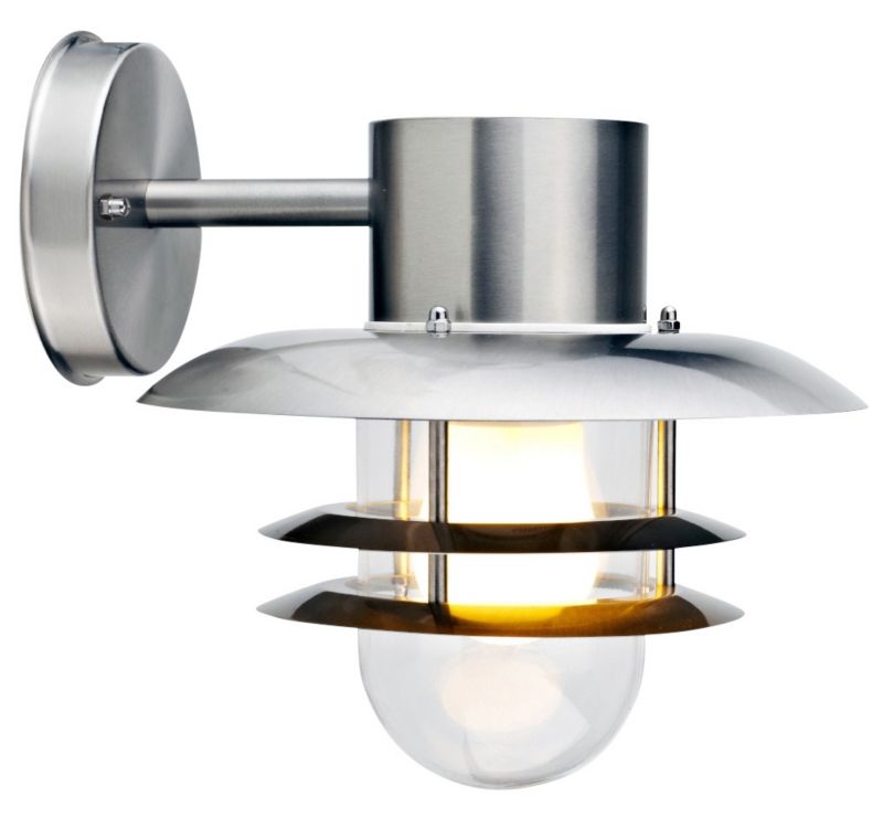 Minos Stainless Steel Wall Light