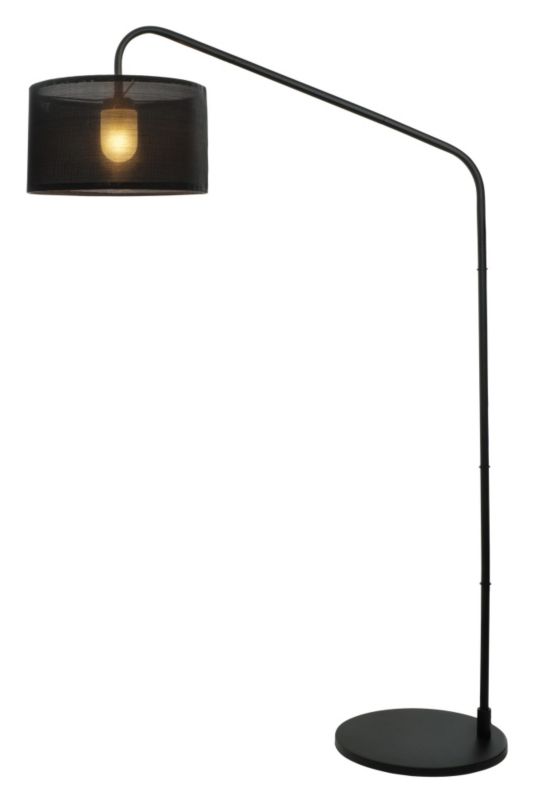 Blooma Aporia Black Outdoor Floor Lamp