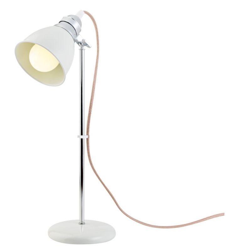 Estiva Cream Metal Table Lamp