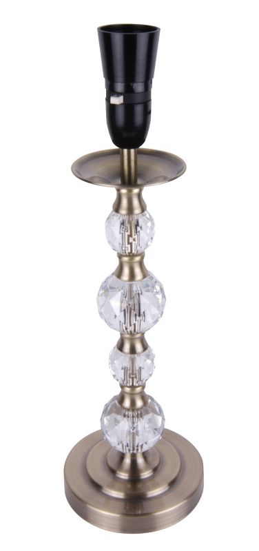 Unbranded Sadey Large Jewelled Stacked Table Lamp