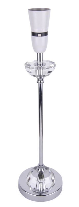 Unbranded Harper Domed Glass Base Table Lamp