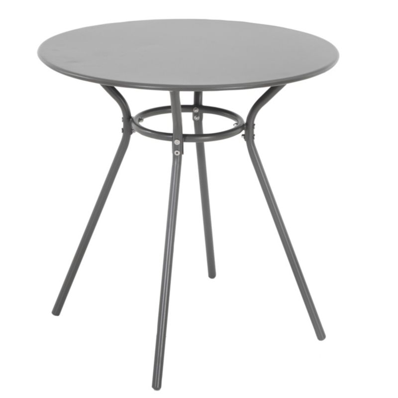 2 Seater Bistro Table, Grey