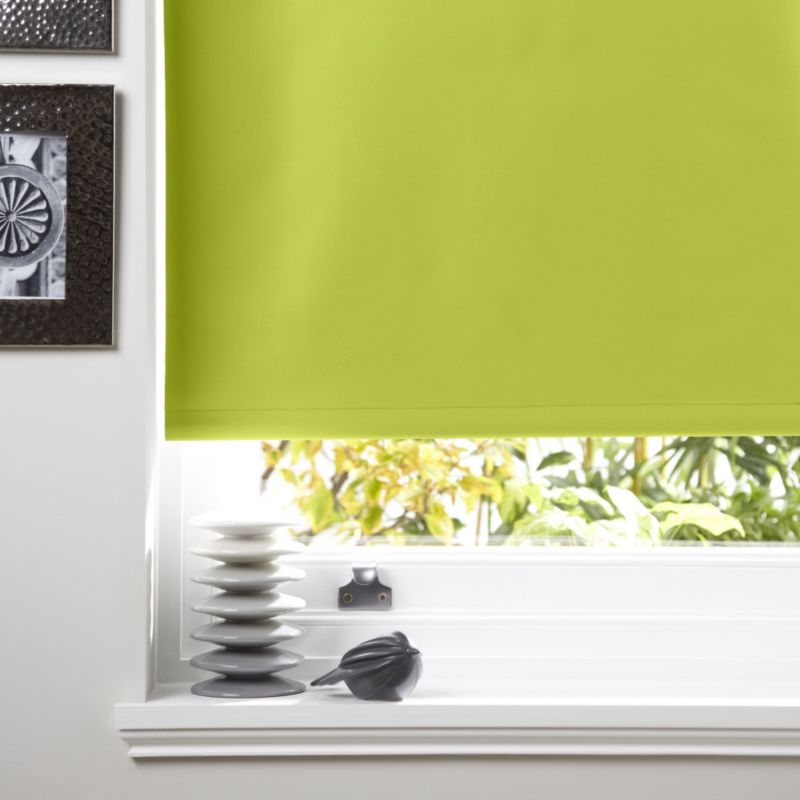Colours Kona Black Out Roller Blind in Chlorophyll