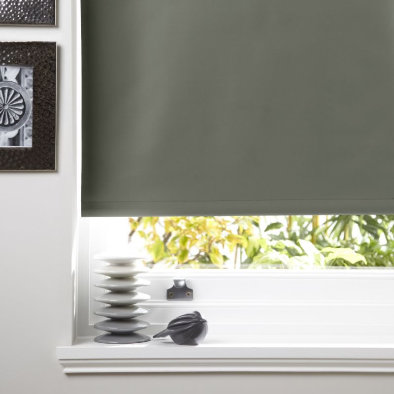 Colours Kona Black Out Roller Blind in Anthracite