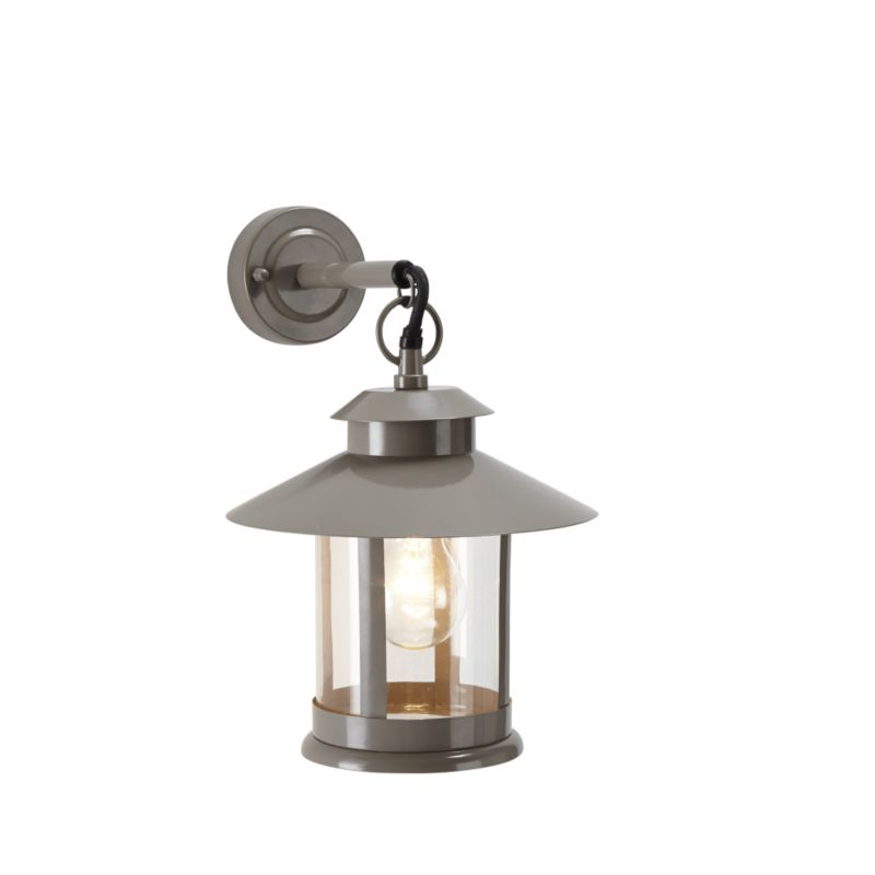 Blooma Calava Taupe Outdoor Wall Light