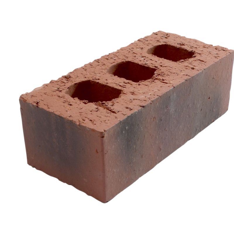 Smooth Faced Brick Red Multi (H)73 x (L)215 x (W)102.5mm