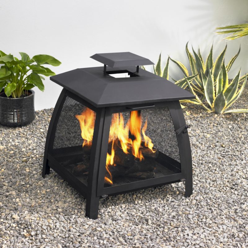 La Hacienda Belleza Outdoor Fireplace