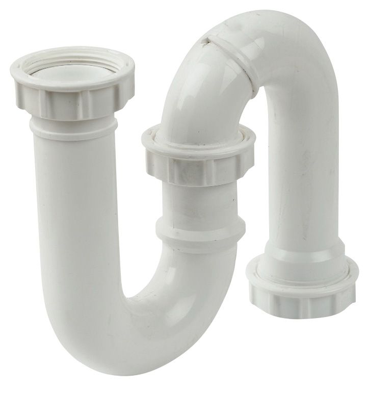 FloPlast White 32mm PP S Trap 76mm Seal