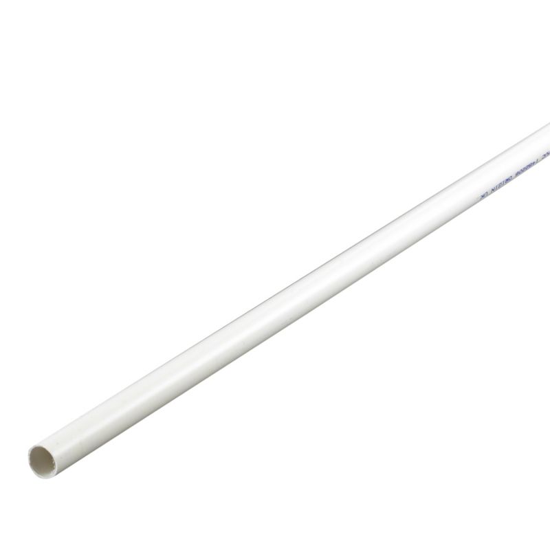 FloPlast White 3m x 21.5mm PVC OverFlow Pipe