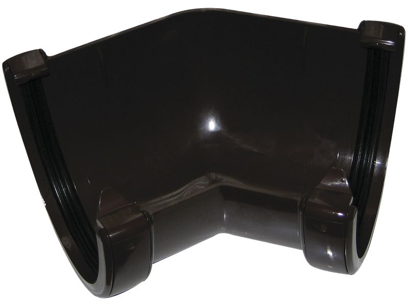 FloPlast 114mm Hi-Cap 135&deg; Angle Brown