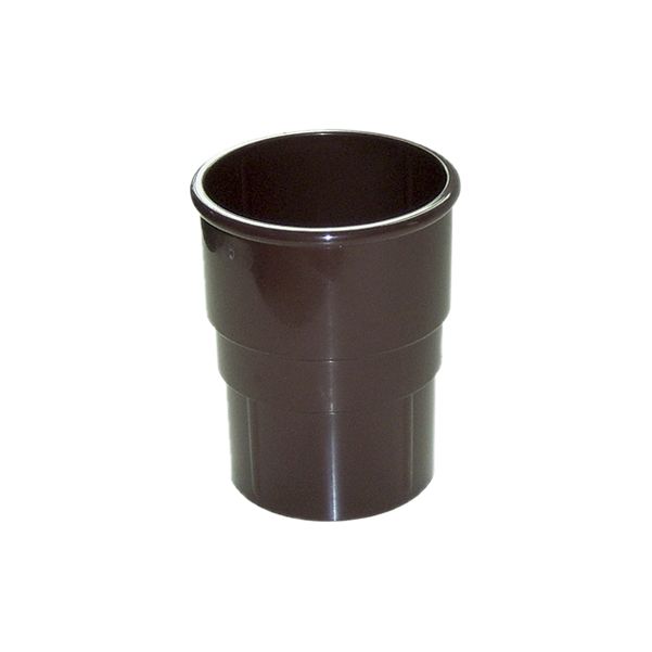 FloPlast 50mm Miniflo Pipe Socket Brown