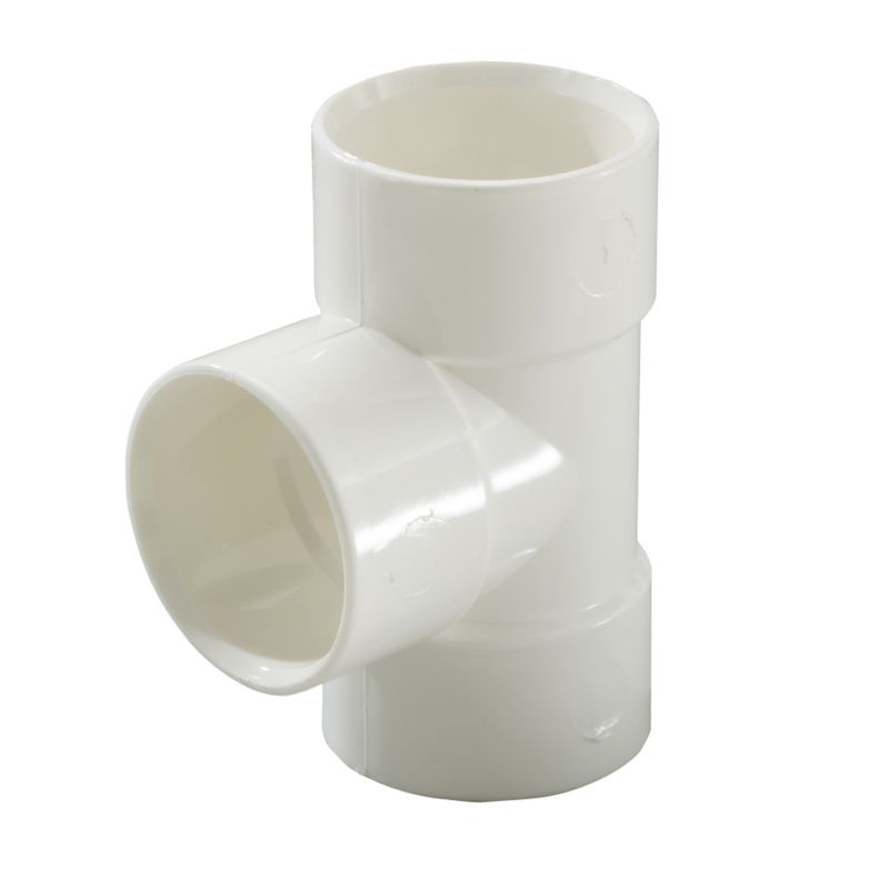 FloPlast 21.5mm PVC Overflow Equal Tee