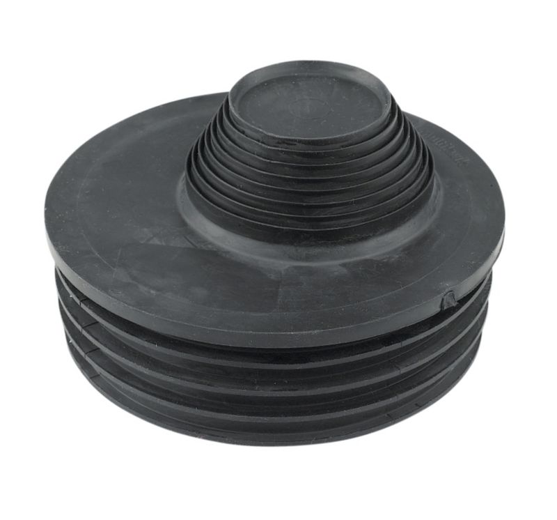 FloPlast Universal Waste Adaptor Black