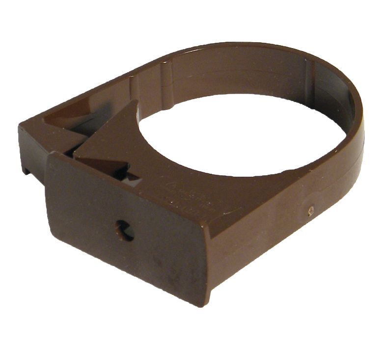 FloPlast 50mm Miniflo Pipe Clip Brown
