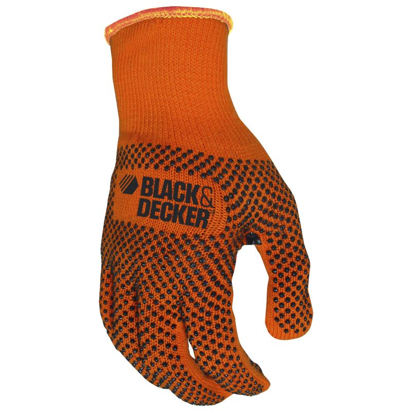 Black and Decker Micro Dot Gripper Glove Orange