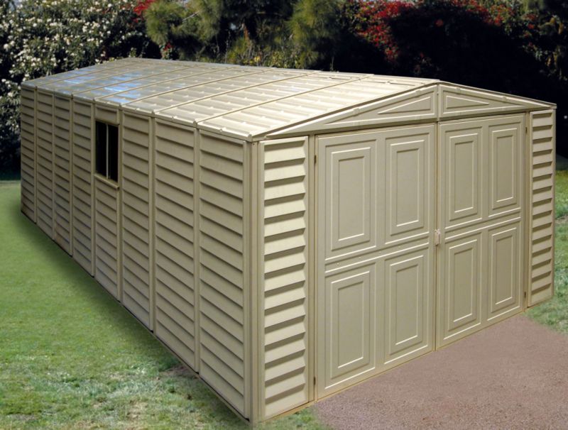 Save on this Duramax Vinyl Garage Cream 10x21ft