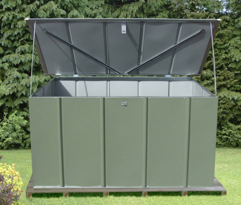 Canberra Utility Storage Box with Timber Floor