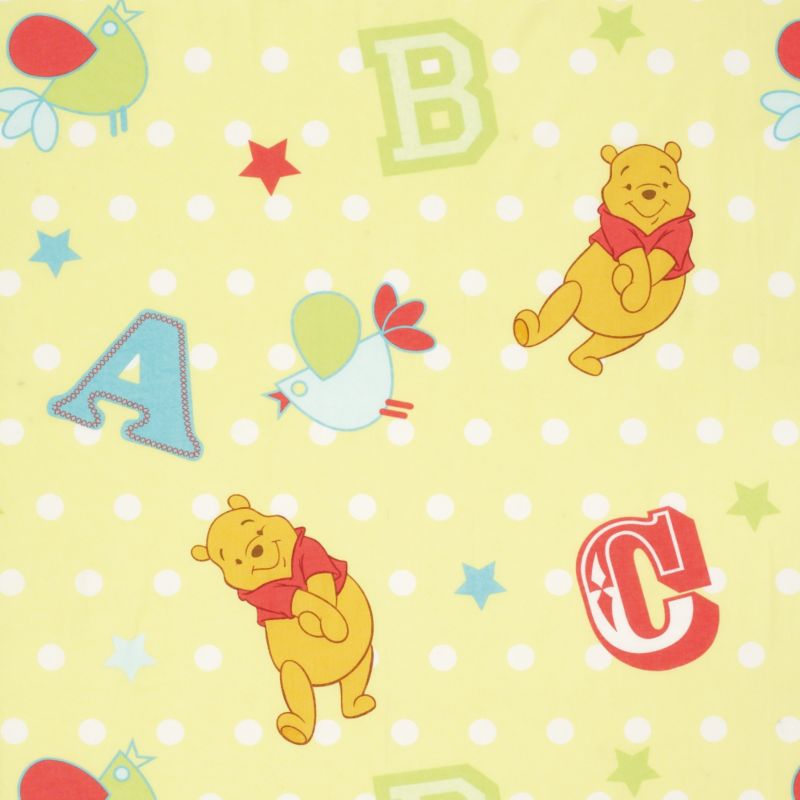 Winne The Pooh Multicolour Curtains (137x167cm)