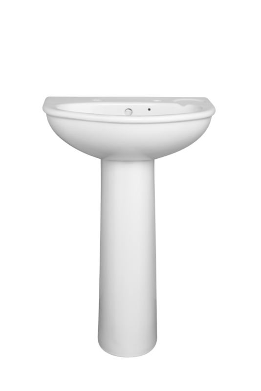 Armitage Shanks Sandringham Basin To Go White H815 x W560 x D480mm