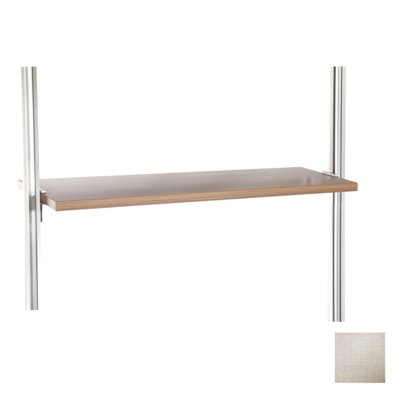 Relax Storage Solutions 900 x 330mm Shelf Including 2 x Shelf Brackets Linen