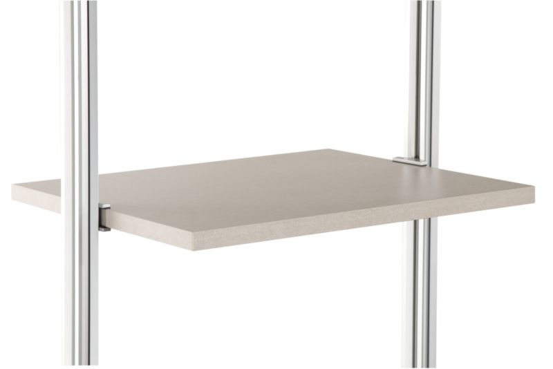 Relax Storage Solutions 550 x 500mm Shelf Including 2 x Shelf Brackets Linen