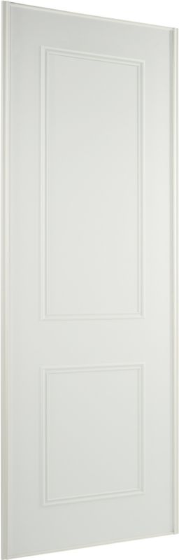 Sliding Wardrobe Door White Decor Panel (W)762mm