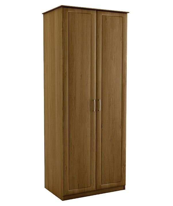 Double Wardrobe Walnut Effect (W)800mm